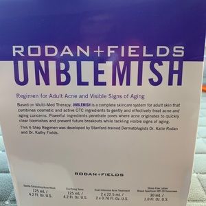 Rodan + Fields Skincare: Unblemish Regimen